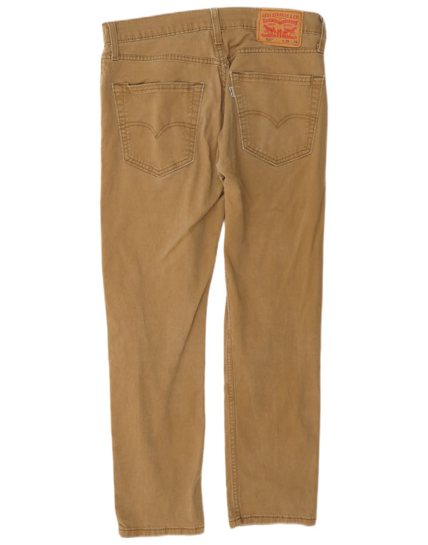 Levi's Uomo 502 Pantaloni casual affusolati slim W30 L27 Cotone Beige