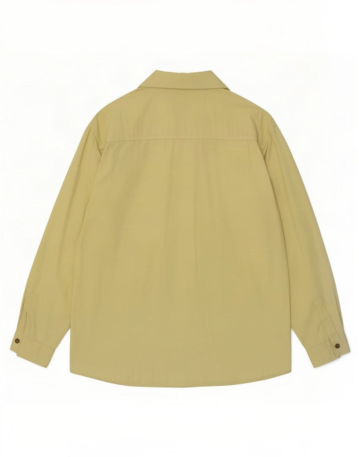 Camicia Uomo Pepperino Grande Cotone Giallo