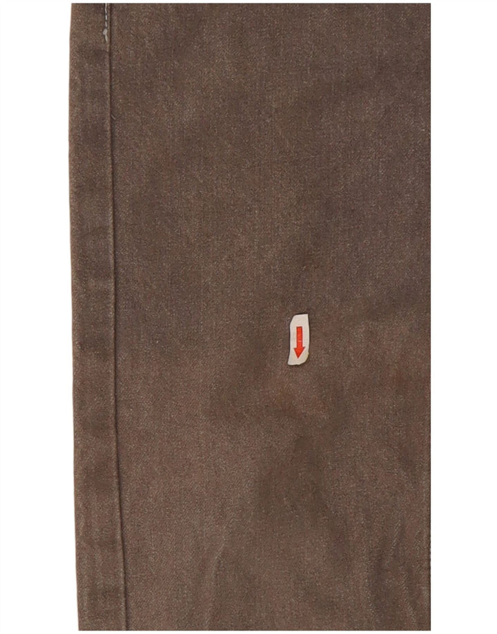 Jeans dritti regolari 505 da donna Levi's W25 L25 cotone grigio