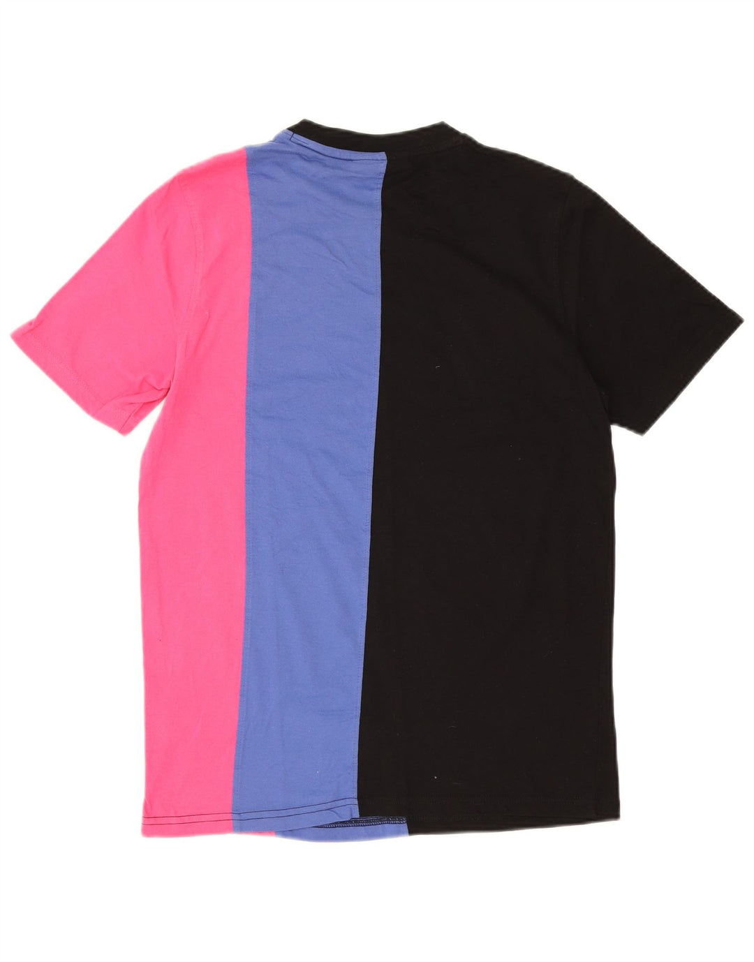 T-shirt grafica da uomo Fila Top Small in cotone color block multicolore