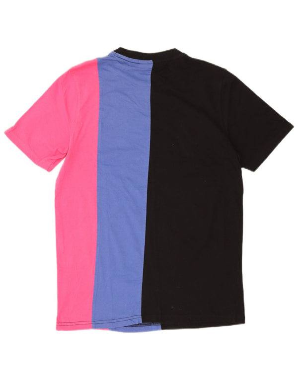 T-shirt grafica da uomo Fila Top Small in cotone color block multicolore
