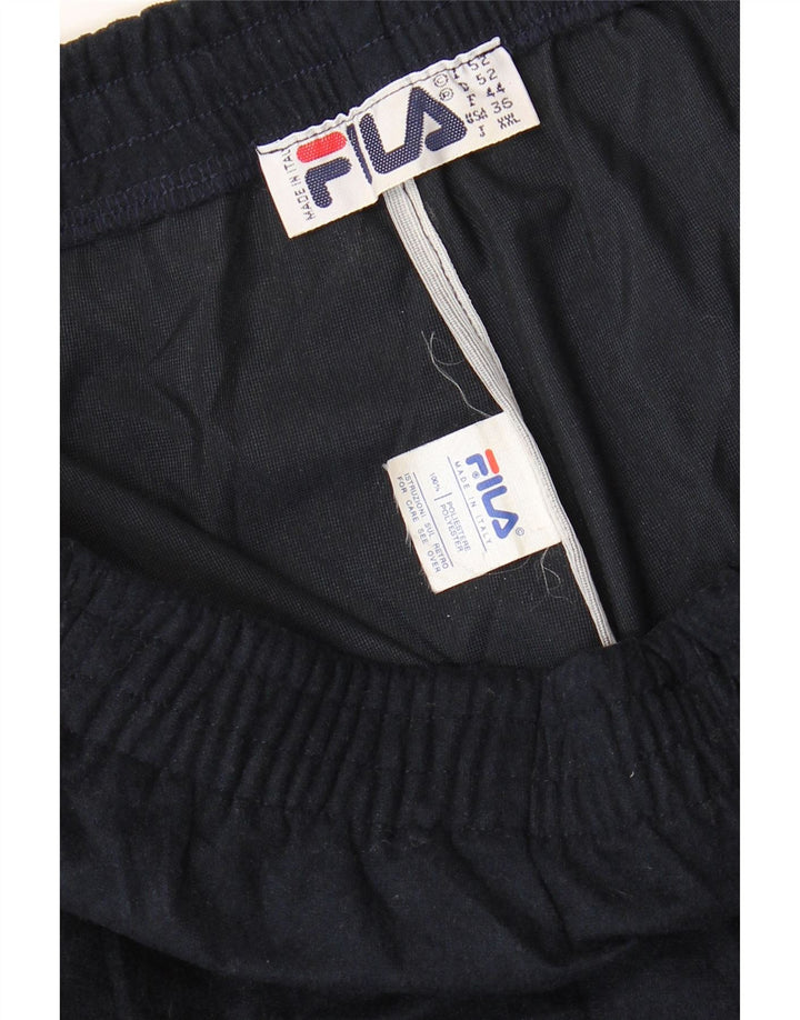 Pantaloni da tuta da donna FILA IT 52 2XL Poliestere Blu Navy