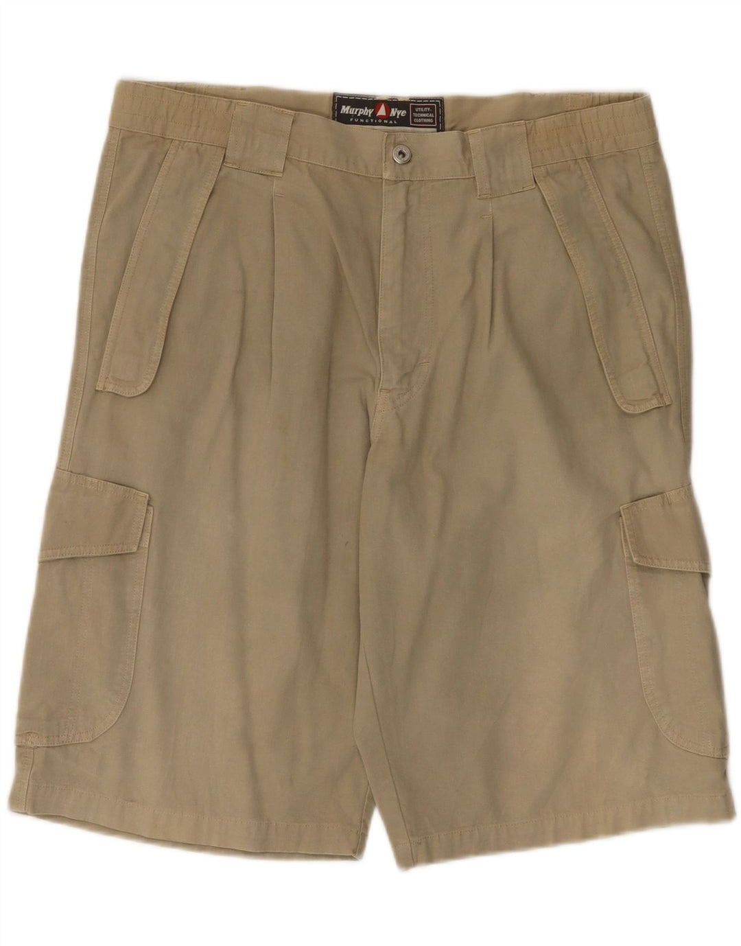 Pantaloncini cargo da uomo MURPHY & NYE W38 XL Cotone beige