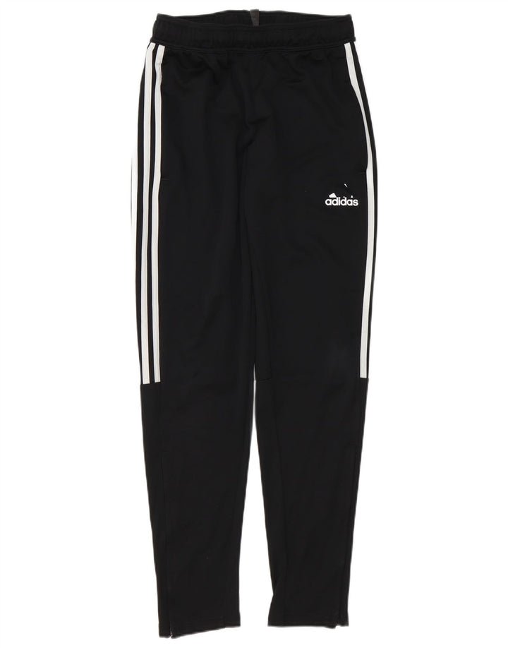 Pantaloni da tuta Adidas Aeroready da uomo piccoli in poliestere nero