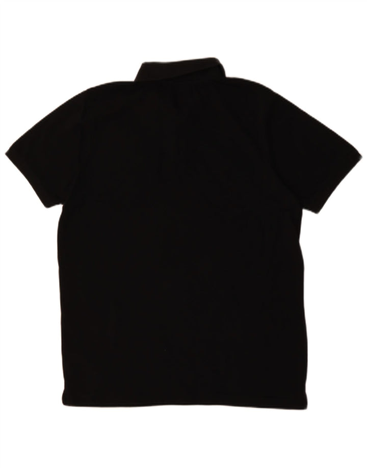 Polo da uomo CHAMPION grande in cotone nero