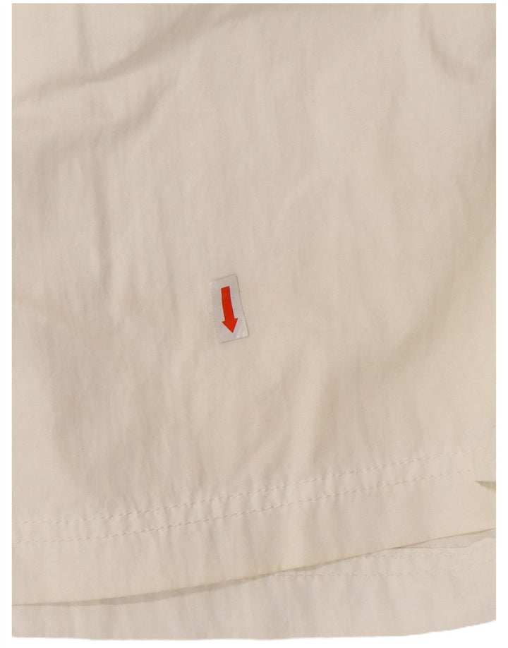 TOMMY HILFIGER Pantaloncini da bagno grafici da uomo Medium White Beach