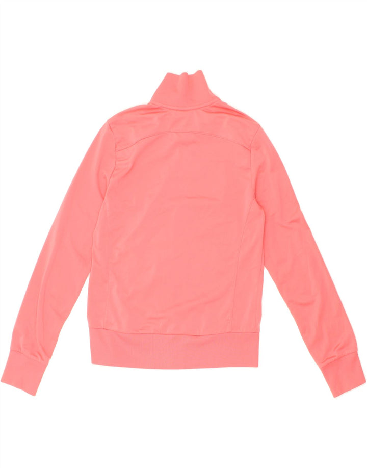 PUMA Womens Tracksuit Top Jacket UK 12 Medium Pink Colourblock Polyester Vintage Puma and Second-Hand Puma from Messina Hembry 