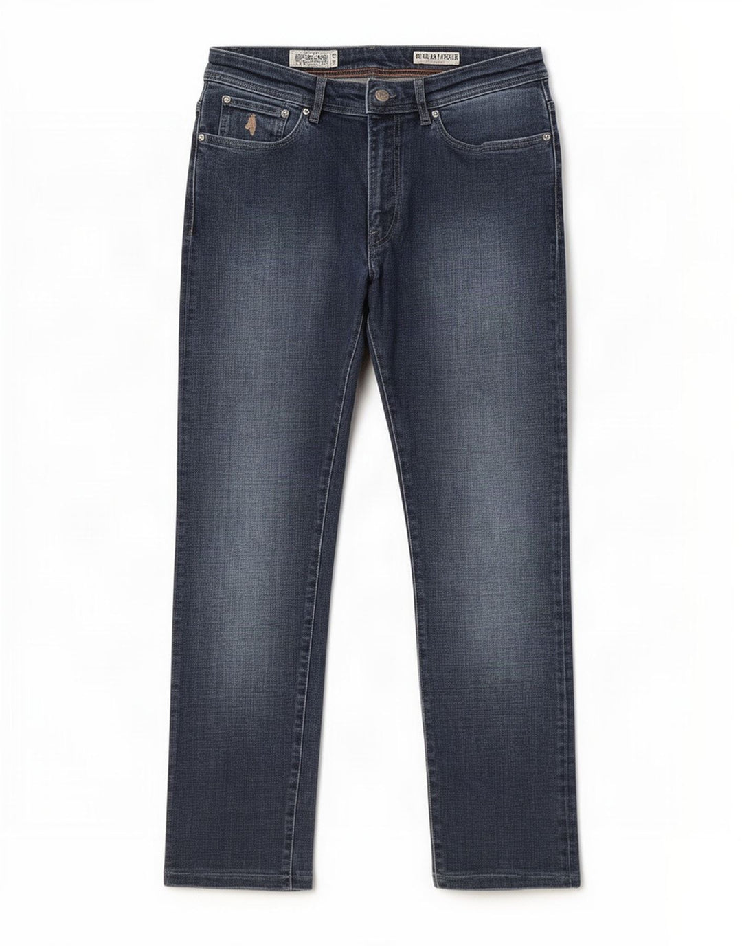 Jeans affusolati regolari da uomo Marlboro Classics W32 L28 Blu navy