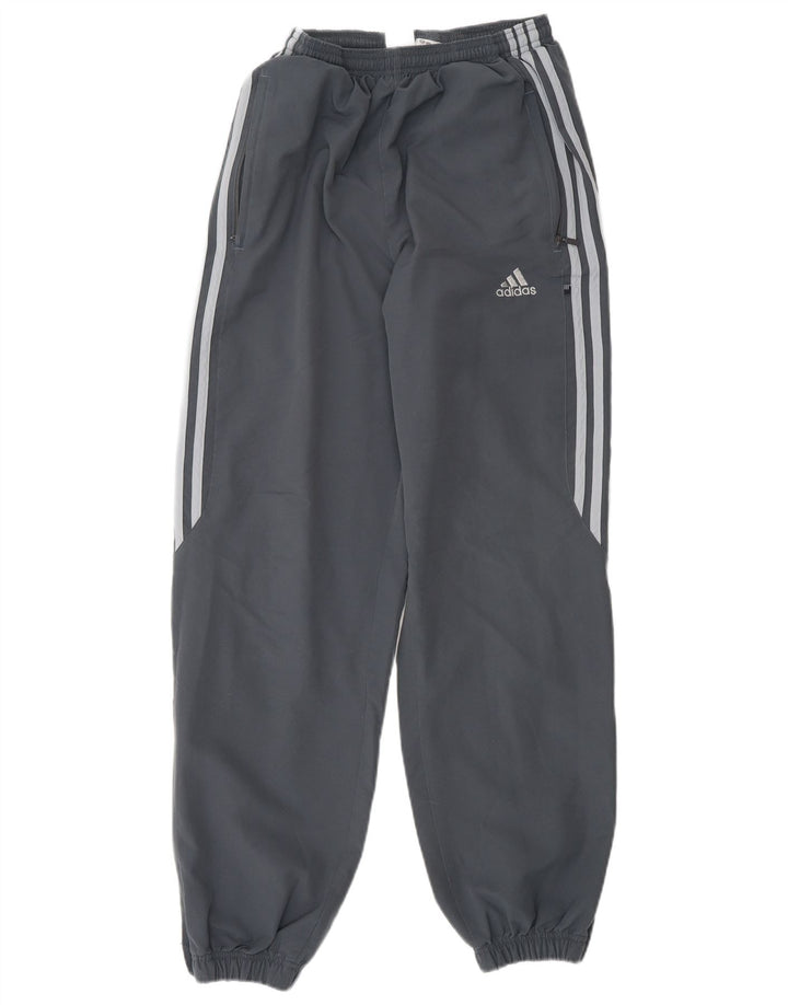 Pantaloni da tuta da uomo Adidas Joggers in poliestere grigio medio