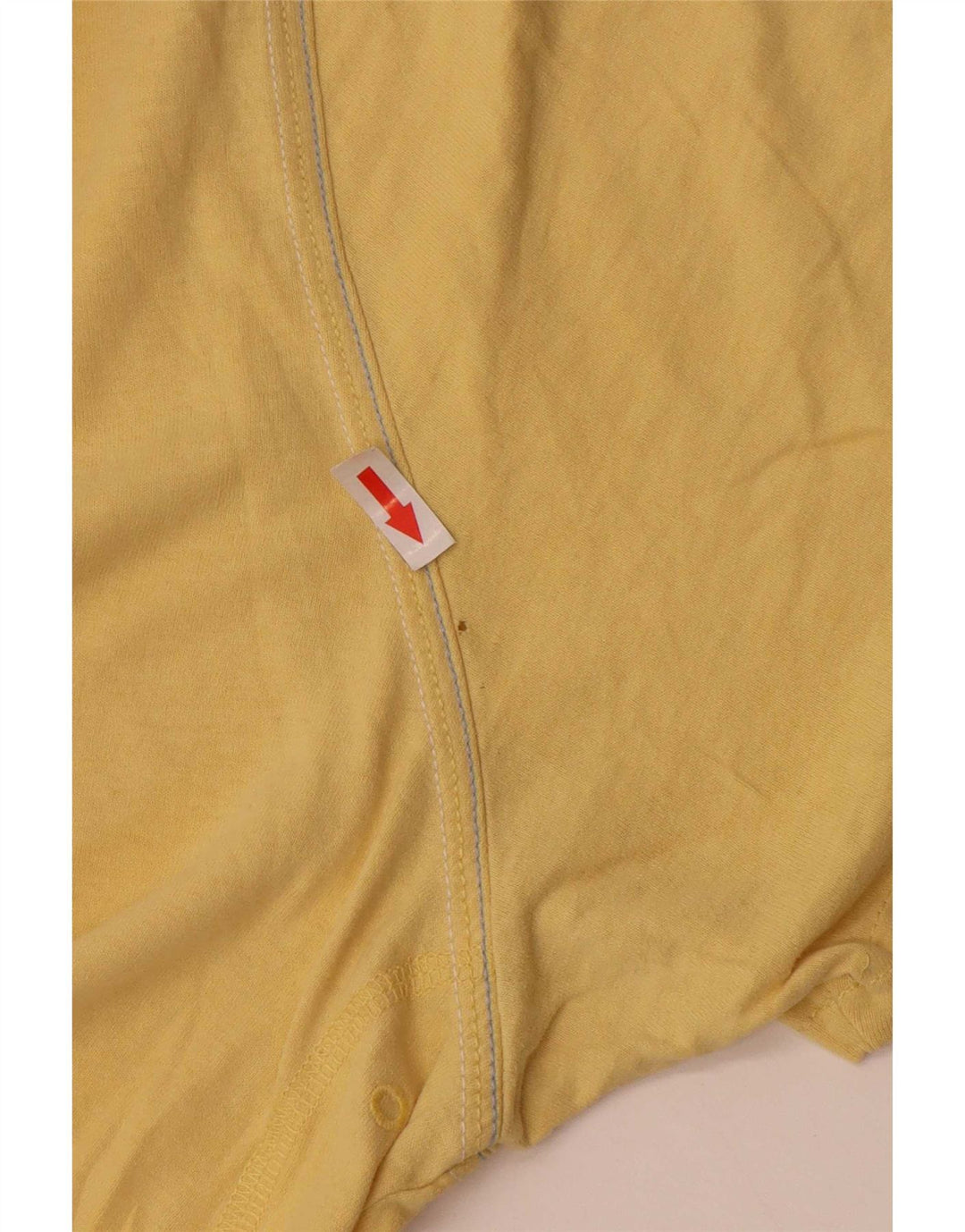 T-shirt grafica da uomo Fat Face Top XL in cotone giallo