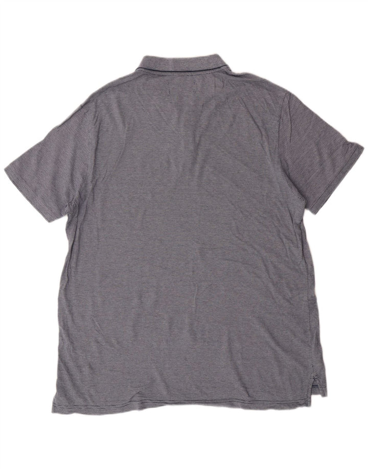 Polo da uomo PENGUIN 2XL Classica in cotone a righe blu