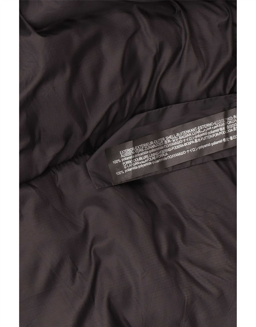 Giacca imbottita da uomo Zara UK 40 Large nera in poliammide
