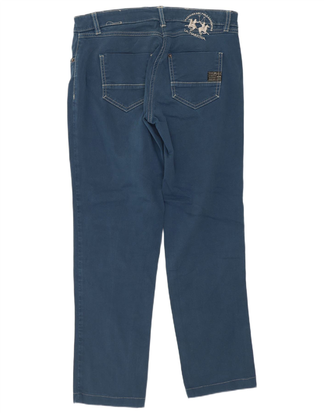 Jeans dritti da donna La Martina W30 L27 cotone blu