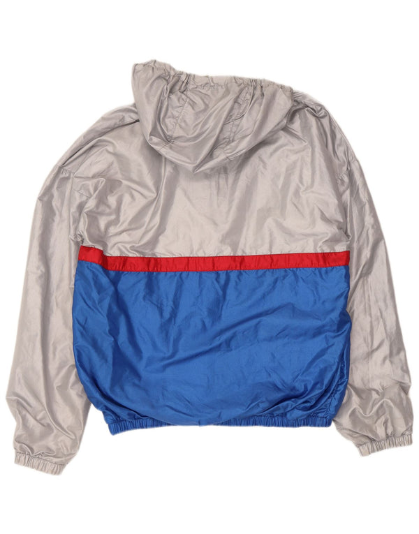 Giacca da ginnastica da uomo con cappuccio Ellesse IT 50 Medium Silver Colourblock