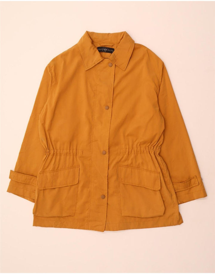 BELFE & BELFE Womens Utility Jacket IT 44 Medium Yellow Polyester