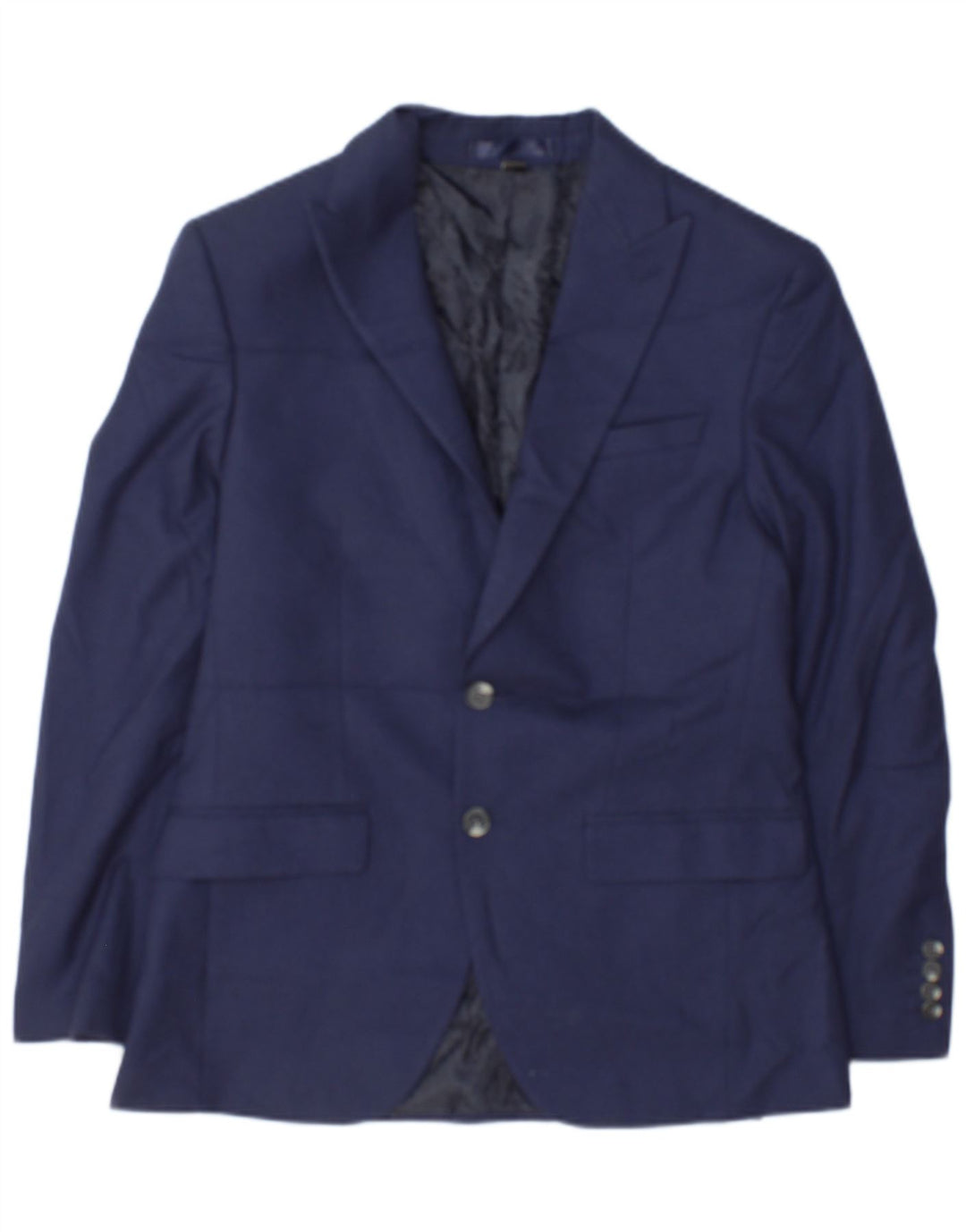 Giacca blazer a 2 bottoni da uomo Marks & Spencer UK 38/40 medio blu navy