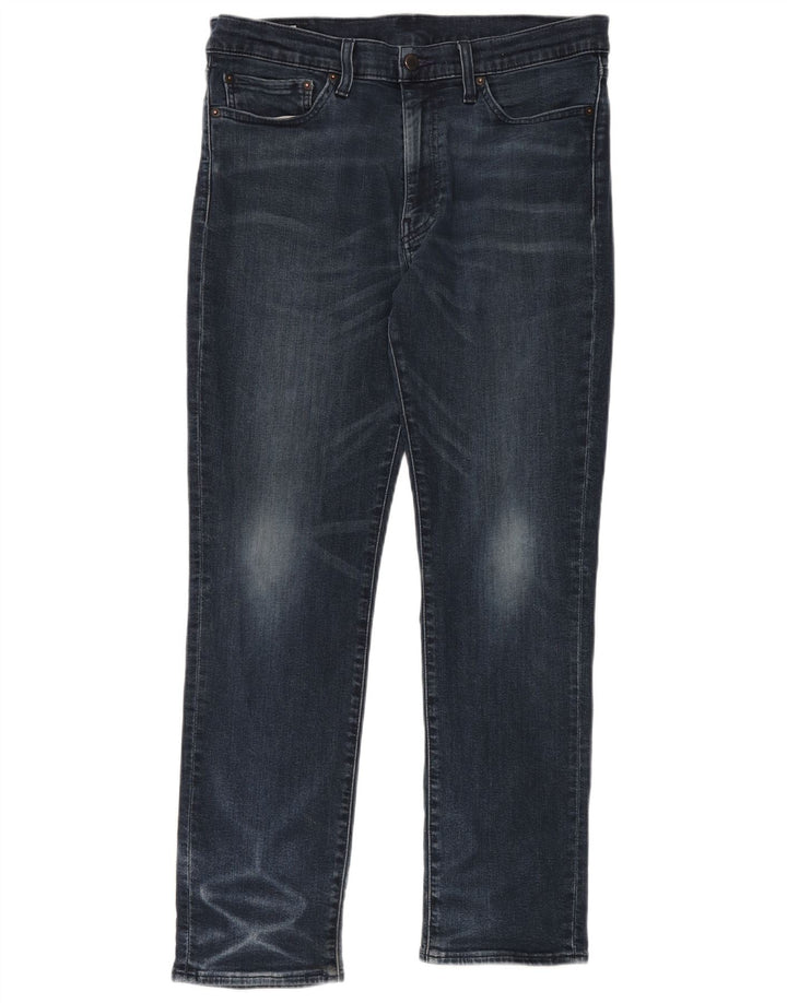 Jeans slim da uomo Levi's W36 L32 in cotone blu