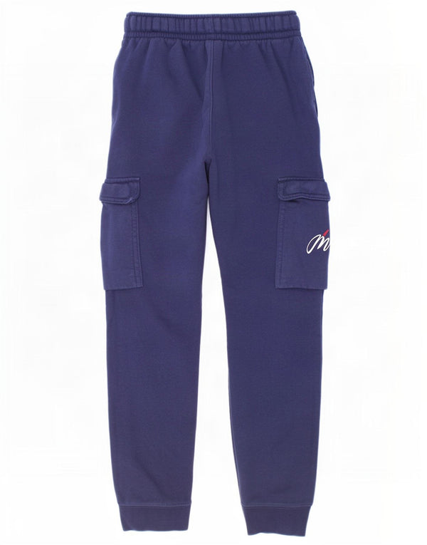 Pantaloni da tuta Nike da ragazzo Cargo Joggers 10-11 anni medio blu navy