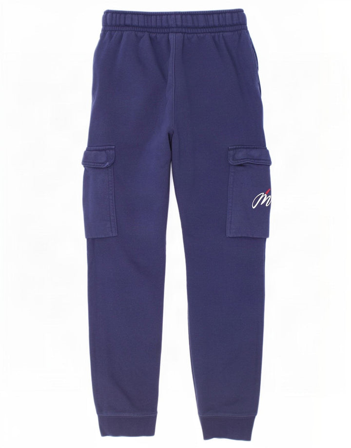 Pantaloni da tuta Nike da ragazzo Cargo Joggers 10-11 anni medio blu navy