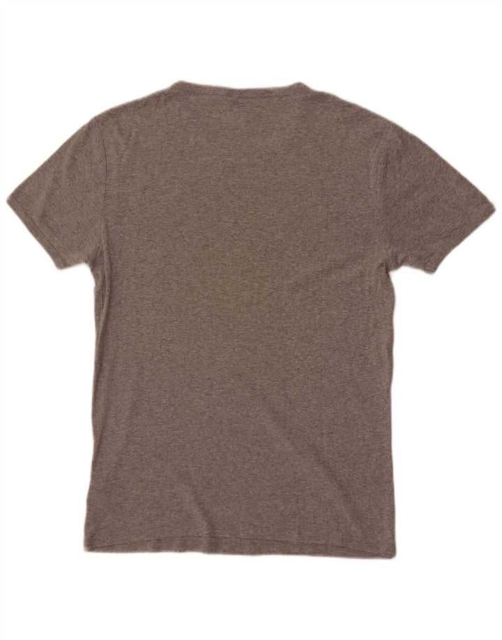T-shirt da uomo G-Star Top grande in cotone chiazzato grigio