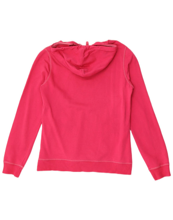 Felpa con cappuccio grafica Champion da donna Heritage Fit UK 14 grande rosa