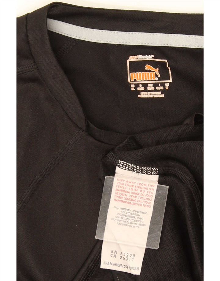 T-shirt da uomo Puma Top XL nera in poliestere