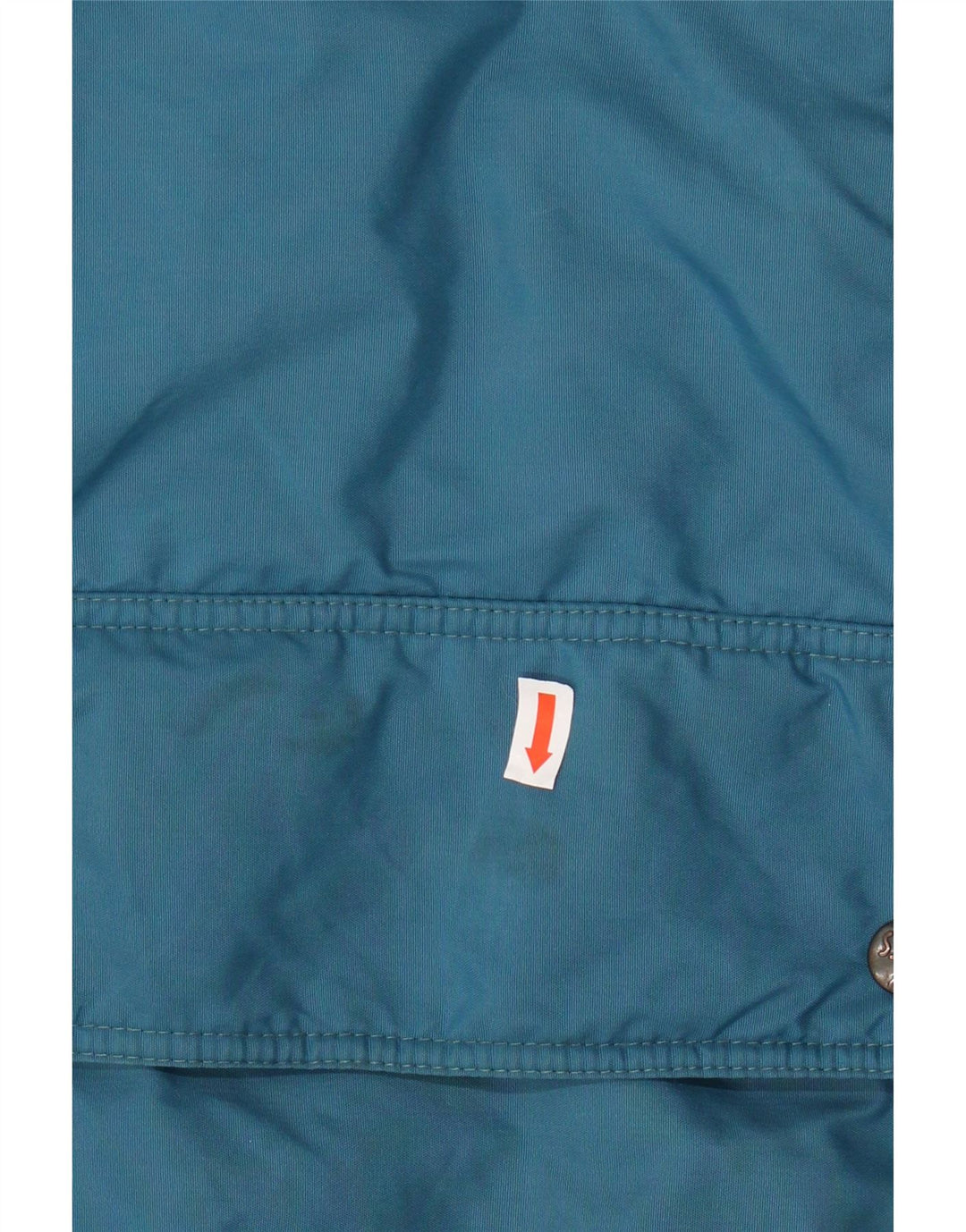 Giacca a vento ASICS da uomo UK 42 XL Blu Colourblock in poliammide