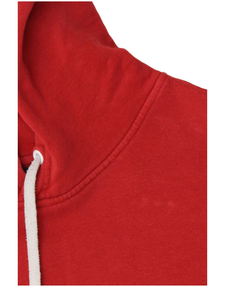 Felpa con cappuccio da uomo Nike XL in cotone rosso