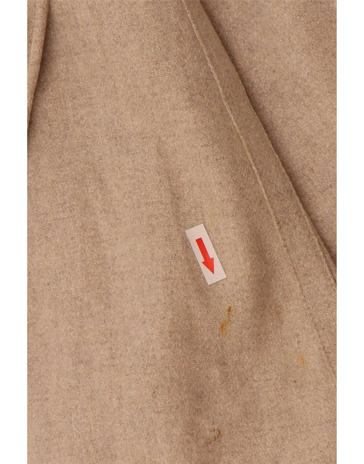 Cappotto da principessa da donna Topshop UK 8 piccolo in lana beige