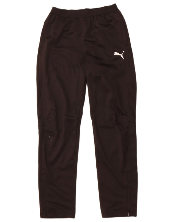 Puma Boys Tracksuit Trousers 11-12 Years  Black Polyester