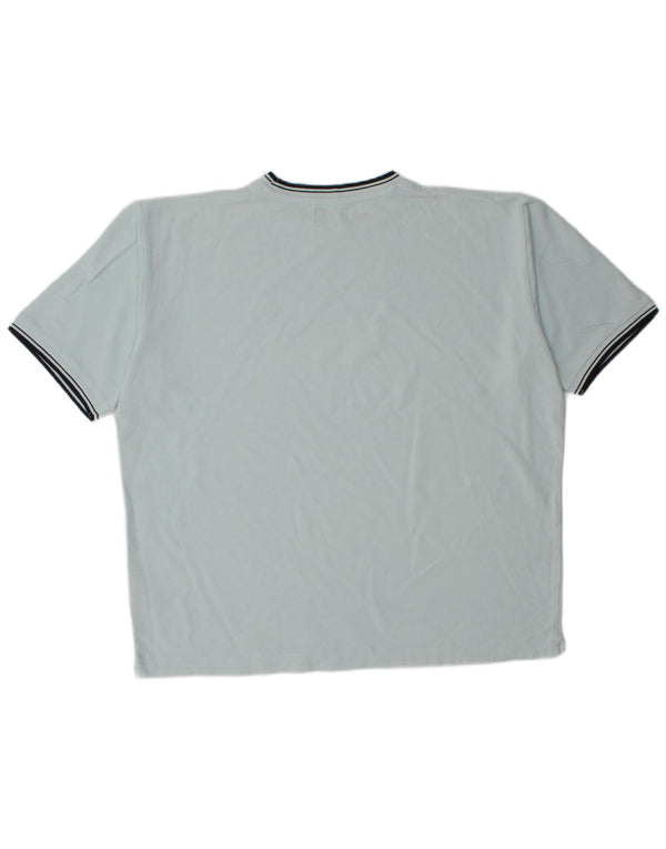T-shirt da uomo KAPPA Top XL in cotone blu