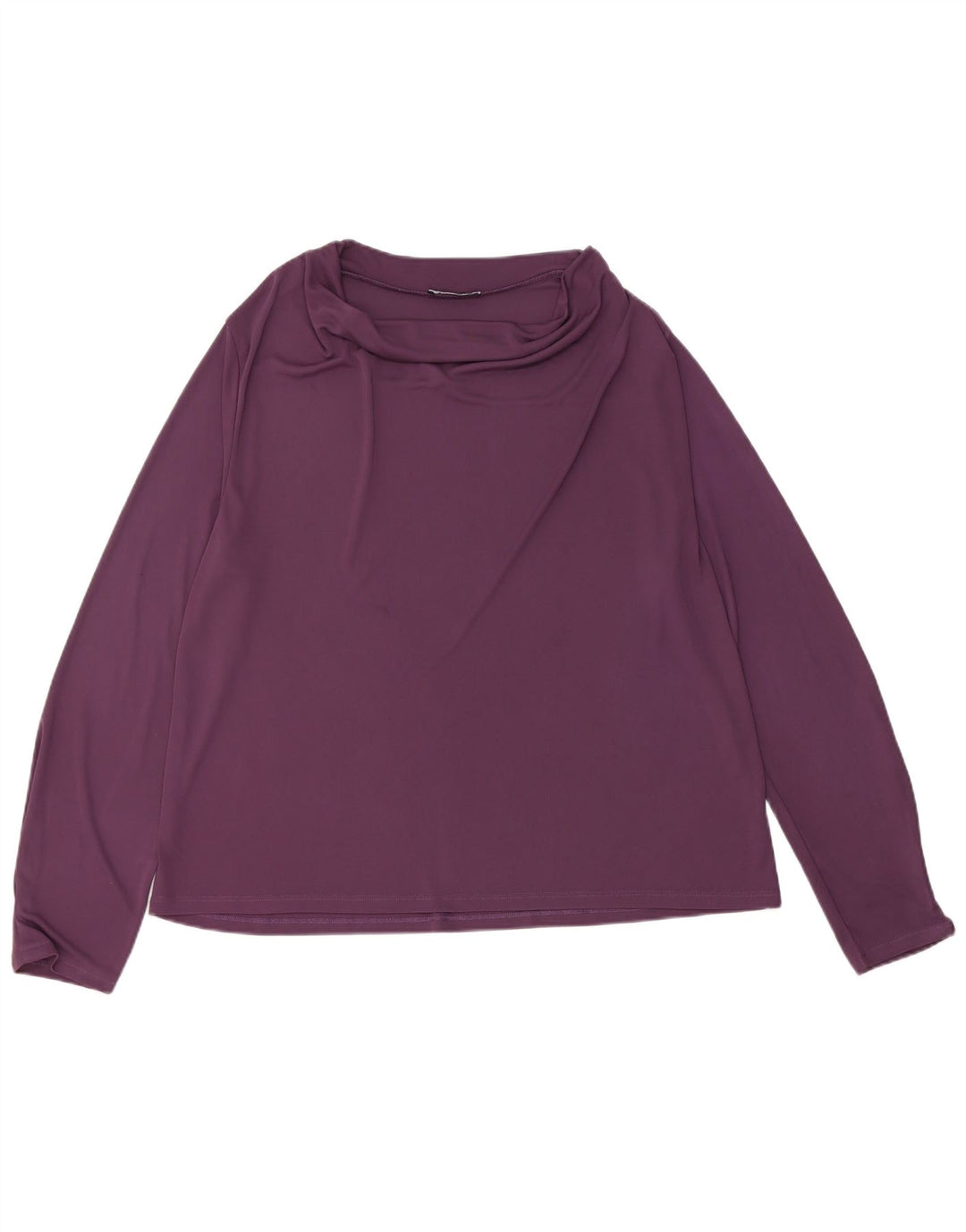 Top Zara da donna a maniche lunghe standard UK 18 XL Viola