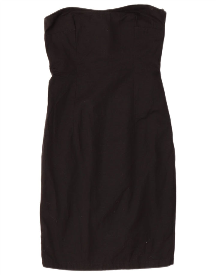 Abito senza spalline da donna Massimo Rebecchi UK 8 piccolo nero