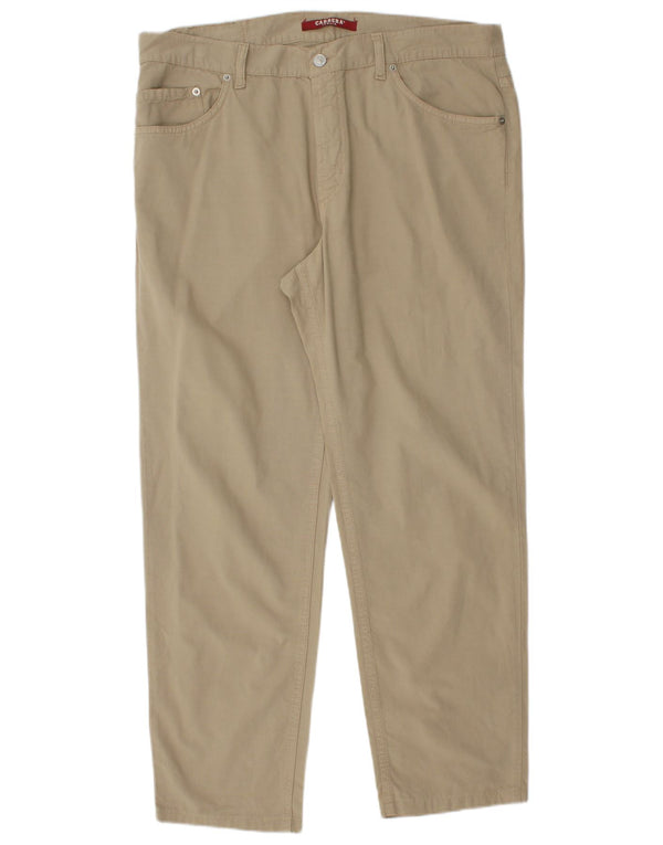 Pantaloni casual regolari da uomo Carrera 700 IT 54 2XL W38 L30 Cotone beige