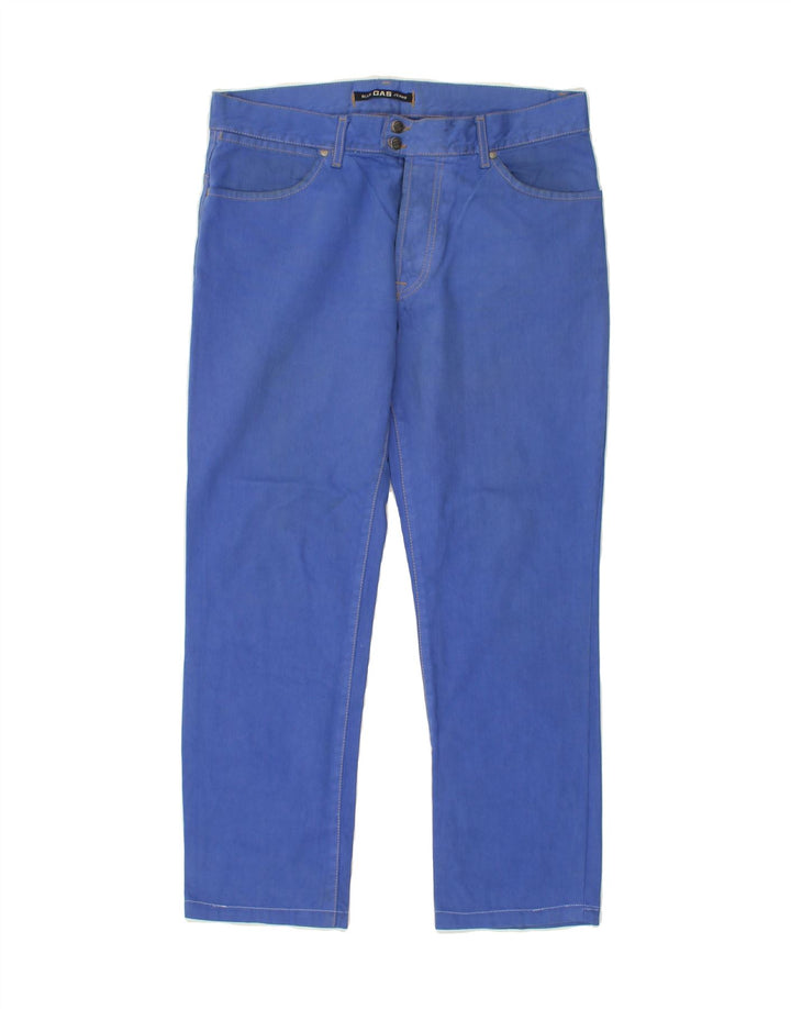 GAS Womens Straight Jeans W33 L27 Blue Cotton Vintage Gas and Second-Hand Gas from Messina Hembry 