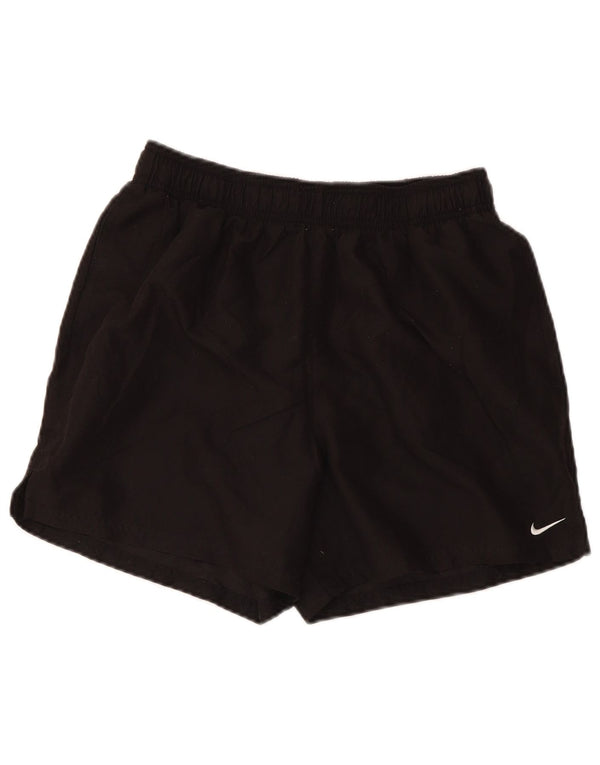 Pantaloncini sportivi Nike da uomo medio nero in poliestere