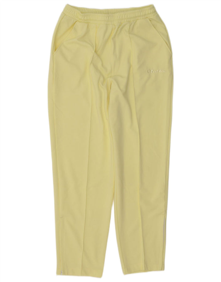 Pantaloni da tuta da donna LOTTO UK 18 XL Poliestere giallo