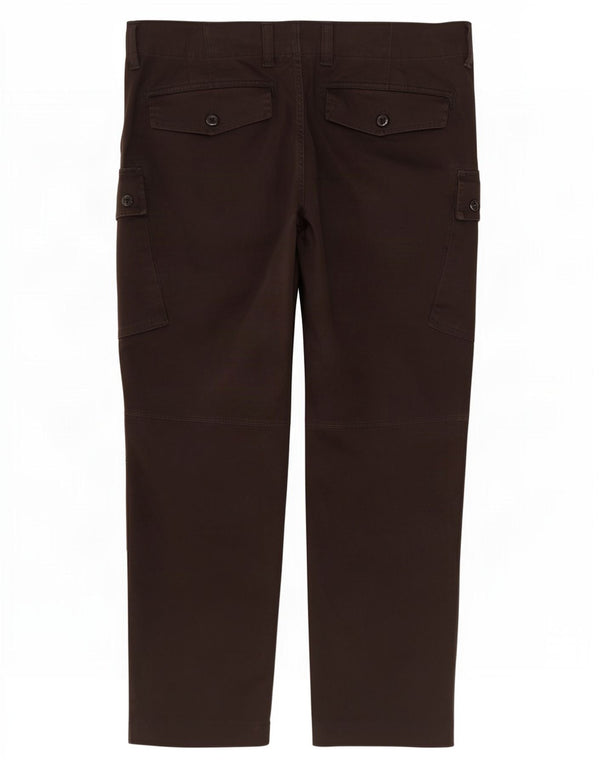 Pantaloni cargo dritti da uomo G-Star W33 L28 cotone nero