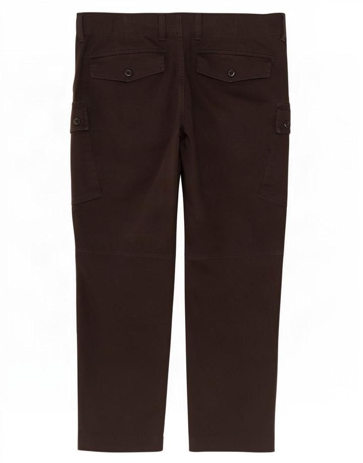 Pantaloni cargo dritti da uomo G-Star W33 L28 cotone nero