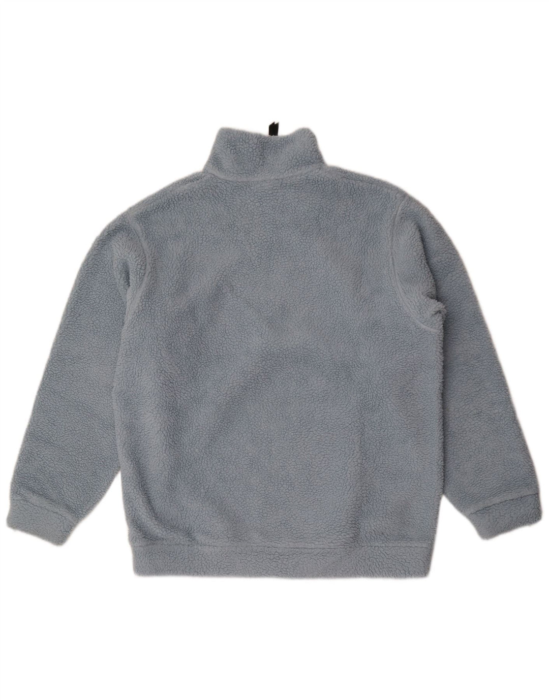 Maglione in pile da uomo North Sails con zip e collo grande in poliestere blu
