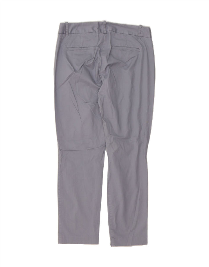 J. CREW Womens Slim Chino Trousers US 8 Medium W30 L28 Grey Cotton Vintage J. Crew and Second-Hand J. Crew from Messina Hembry 