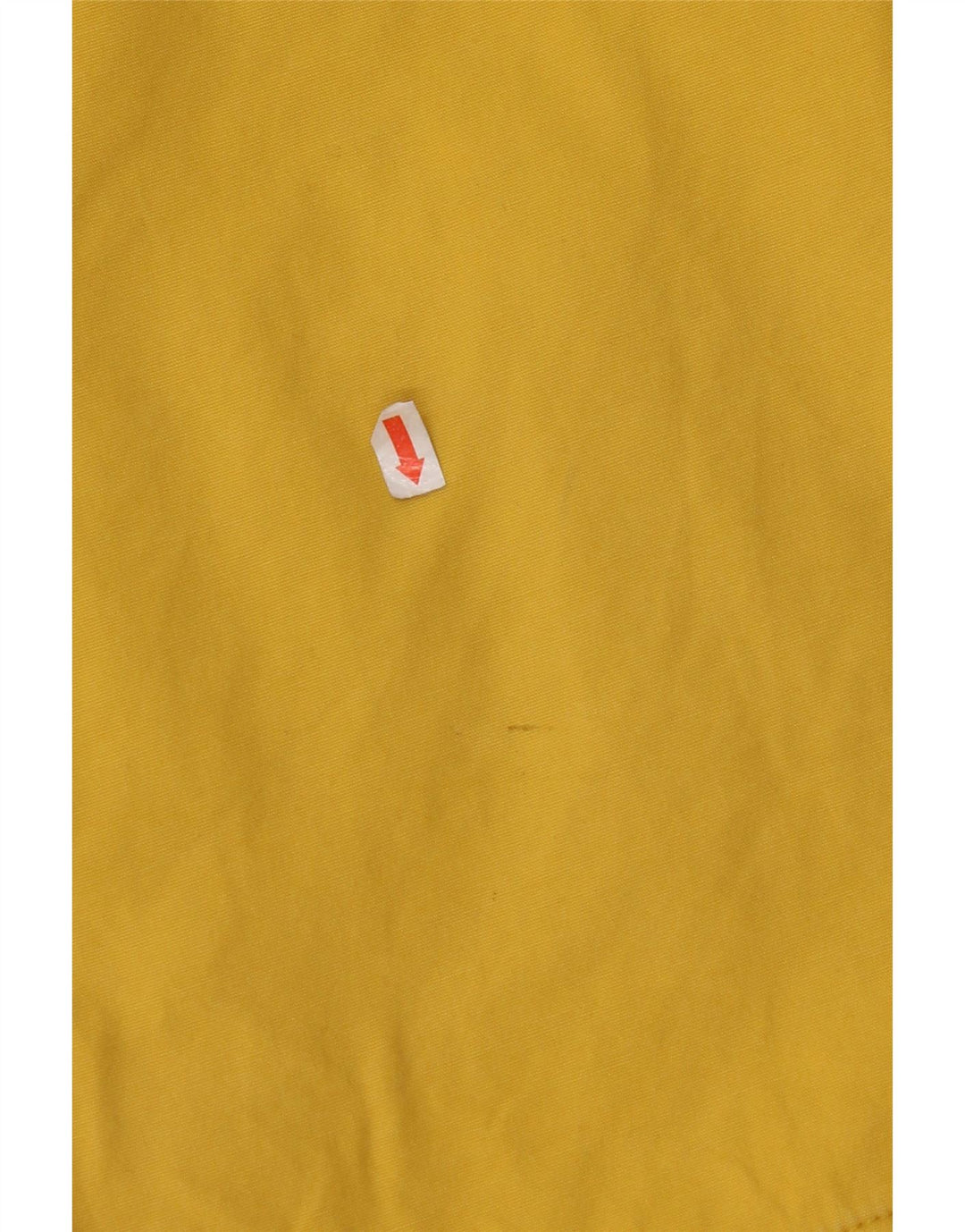 JOULES Giacca antipioggia con cappuccio da donna UK 8 piccola in cotone giallo