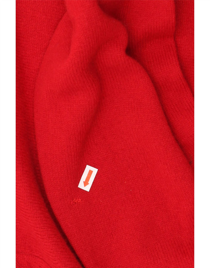 GANT Maglione da uomo con scollo a V 2XL Lana d'agnello rossa