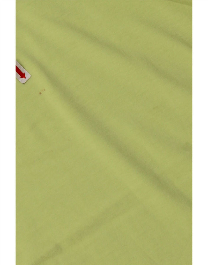 T-shirt grafica da uomo CHAMPION Top 2XL cotone verde