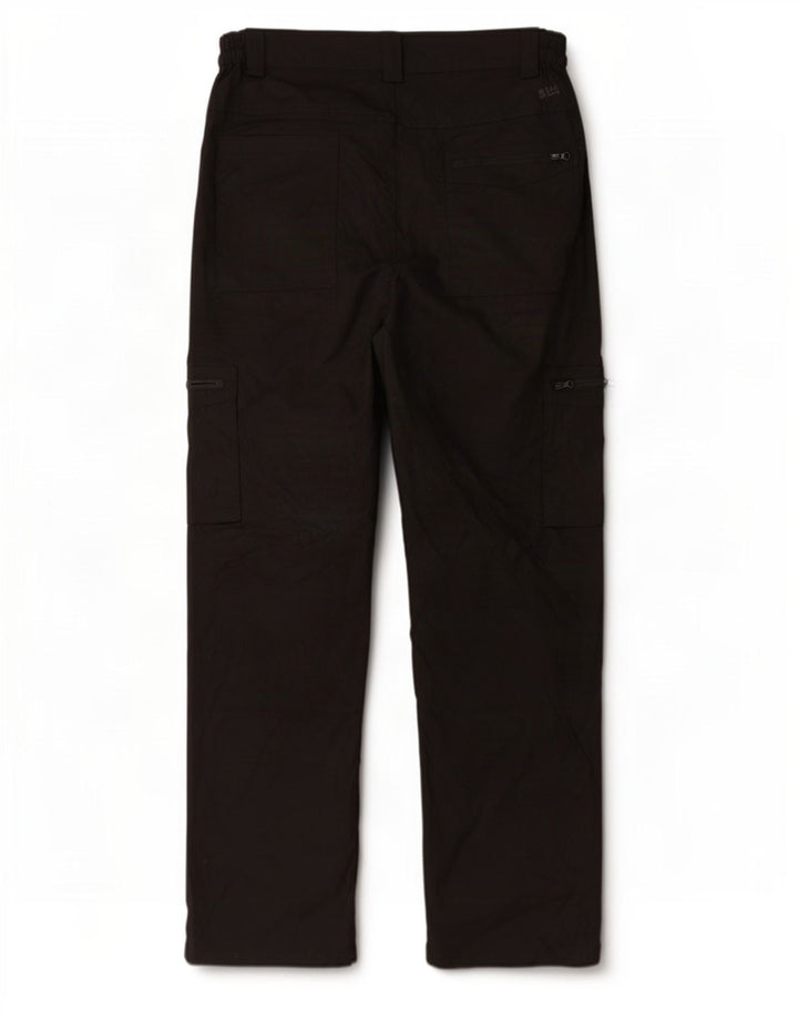 Pantaloni cargo dritti da uomo Mountain Warehouse W38 L29 poliestere nero