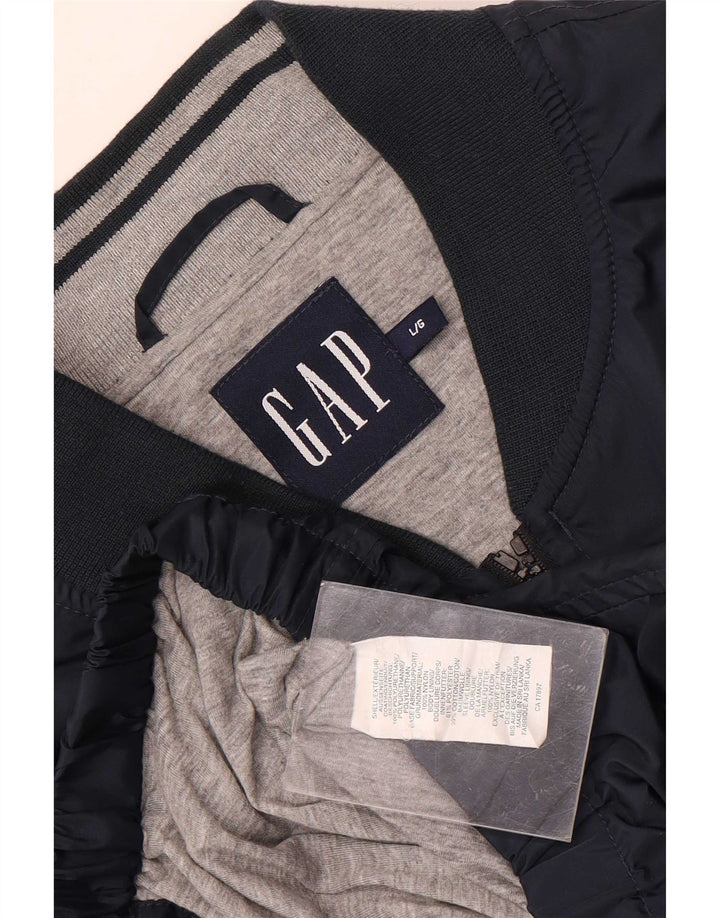 Giubbotto bomber da uomo Gap UK 40 Large blu navy in poliestere