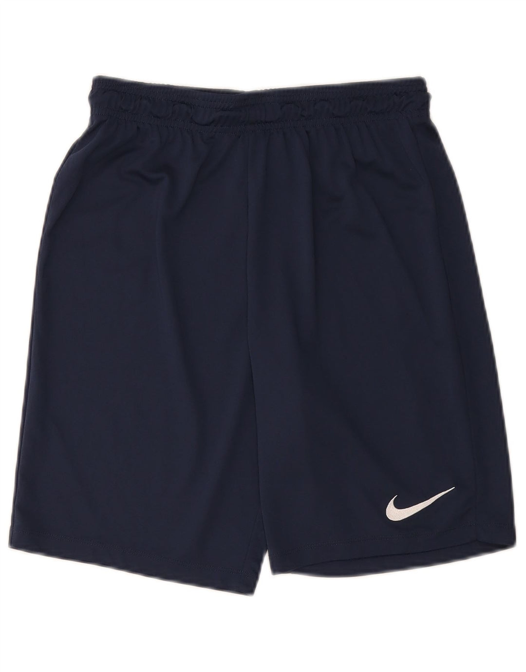 Pantaloncini sportivi Nike da uomo piccoli in poliestere blu navy