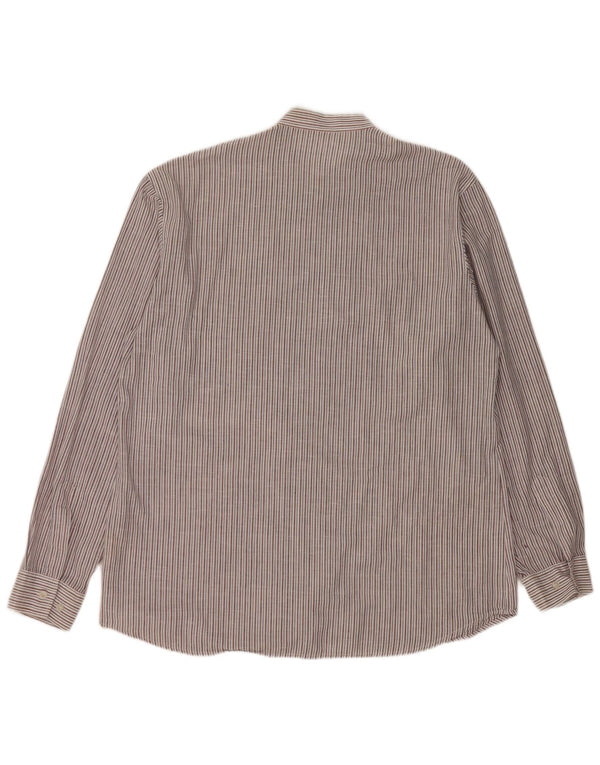 Camicia da uomo Levi's taglia 43 grande cotone a righe multicolori