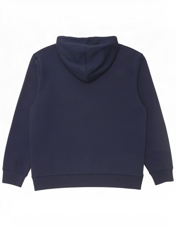 Maglione con cappuccio da uomo Tommy Hilfiger 2XL cotone blu navy