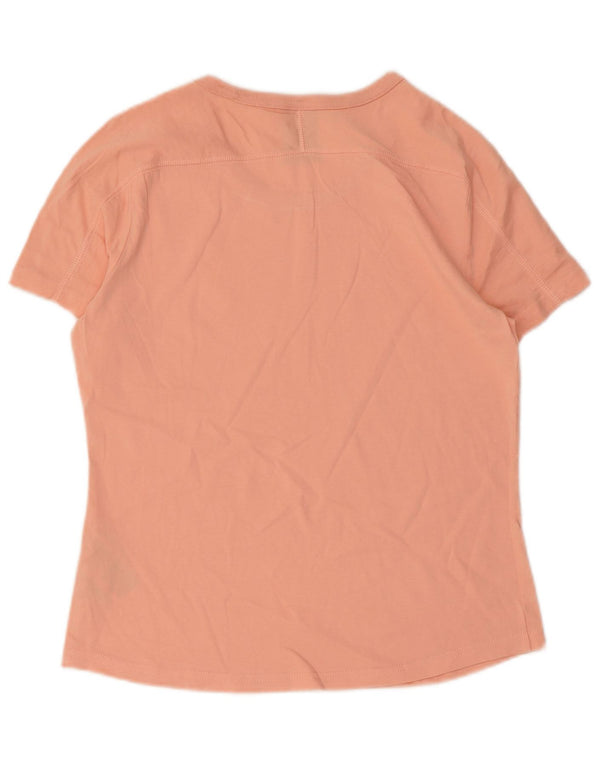T-shirt da donna Adidas Top UK 12/14 cotone rosa medio